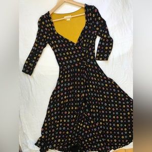 Maeve by Anthropologie faux wrap floral dress